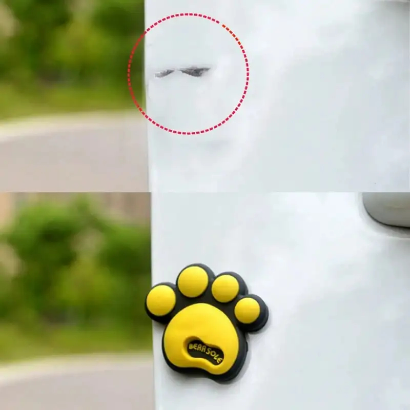 Cartoon Dog Footprint Car Stic - 3D Printing With Silicone avis et prix