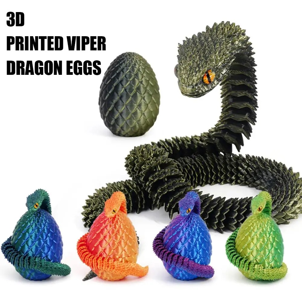3D Printed Cool Snake Dragon E - 3D Printing Joints avis et prix
