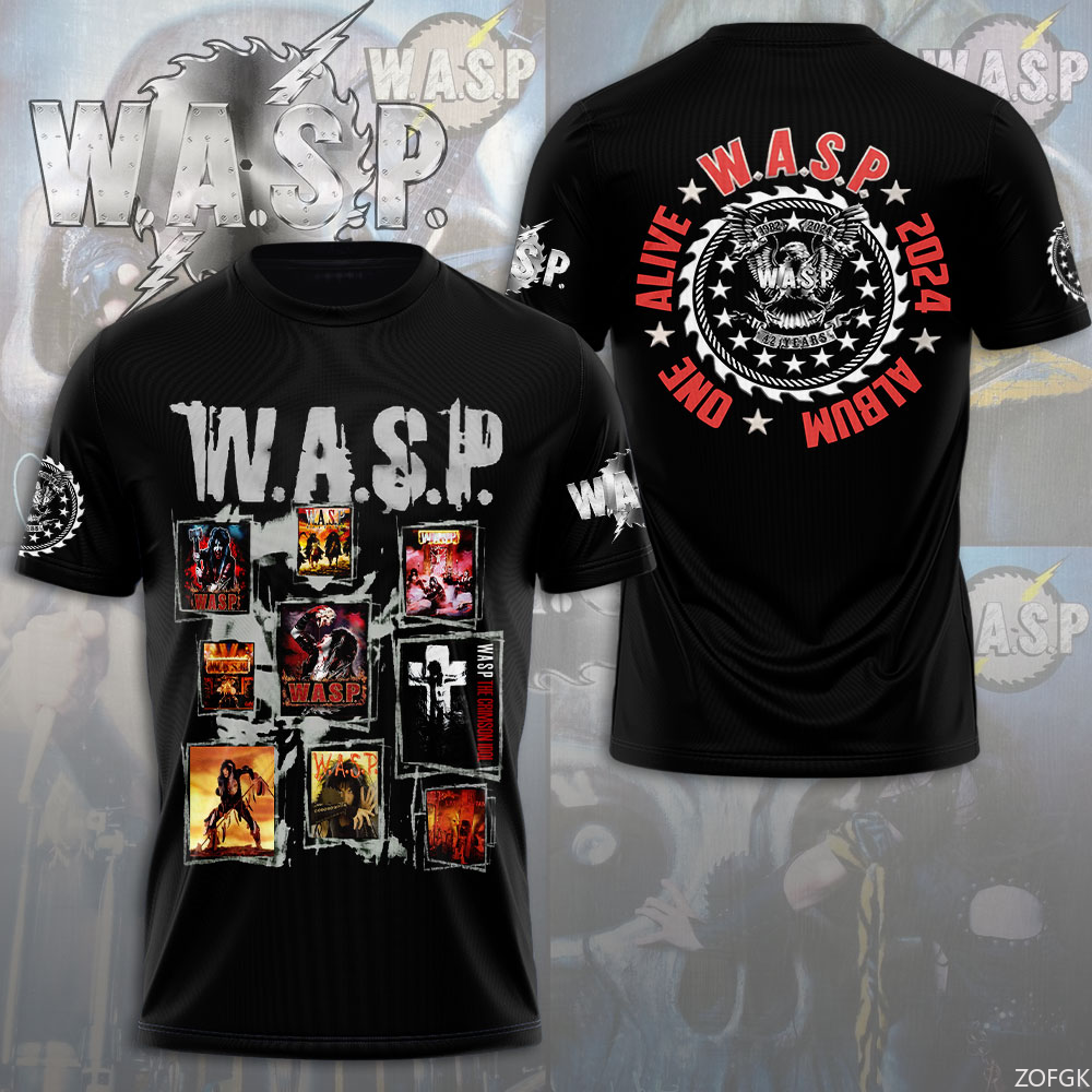 W.A.S.P Rock 3D Printing T-shi - 3D Printing Jersey avis et prix