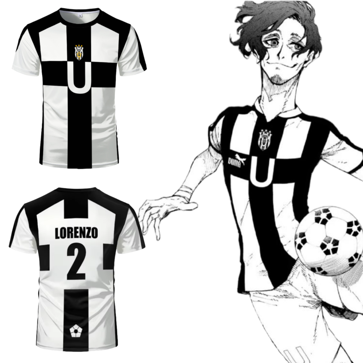 Don Lorenzo Anime #2 Lorenzo C - 3D Printing Jersey avis et prix