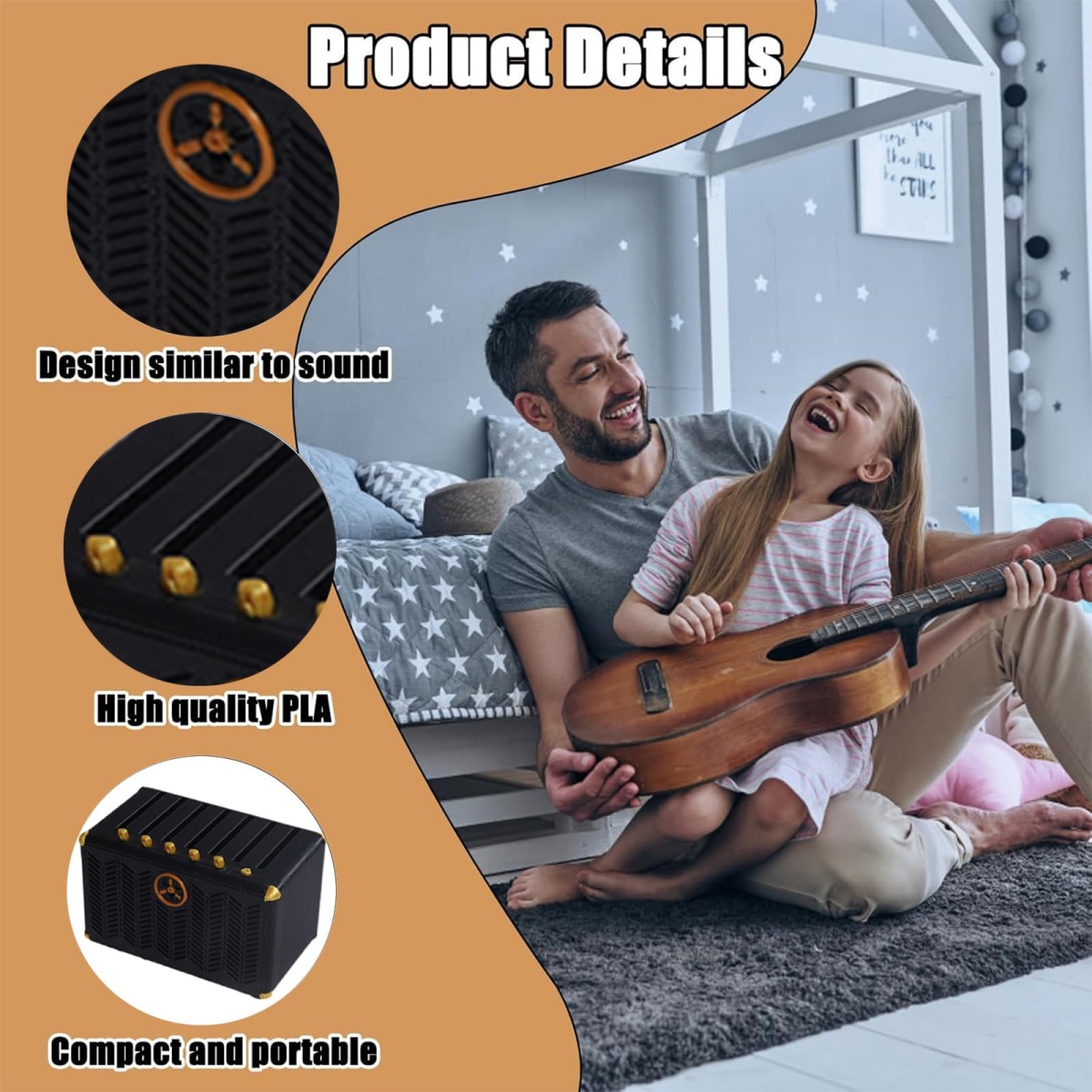 Guitar Pick Holder, 3D Printed - 3D Printing Guitar avis et prix