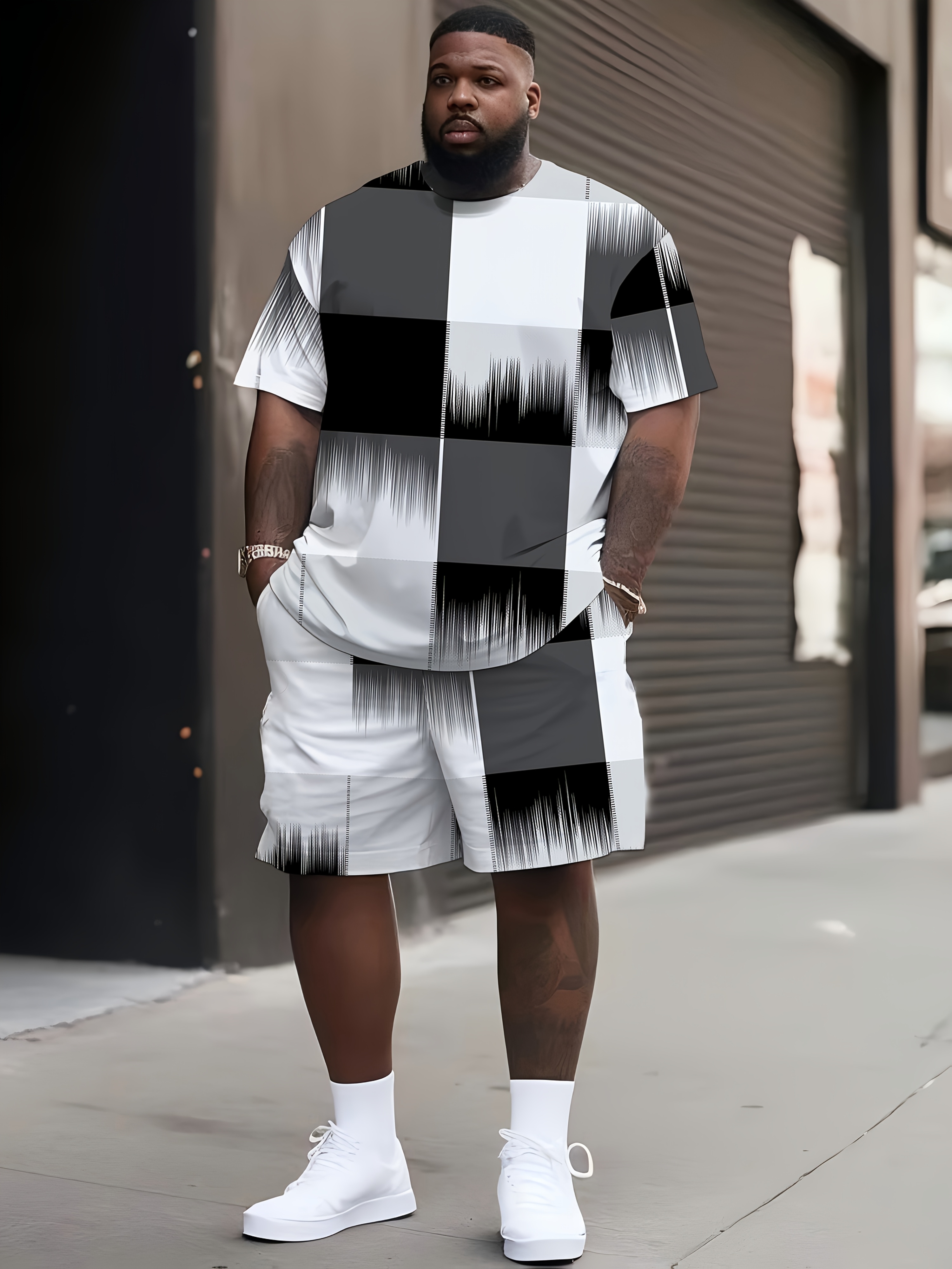 Summer Large Size Men's Clothi - 3D Printing Jersey avis et prix