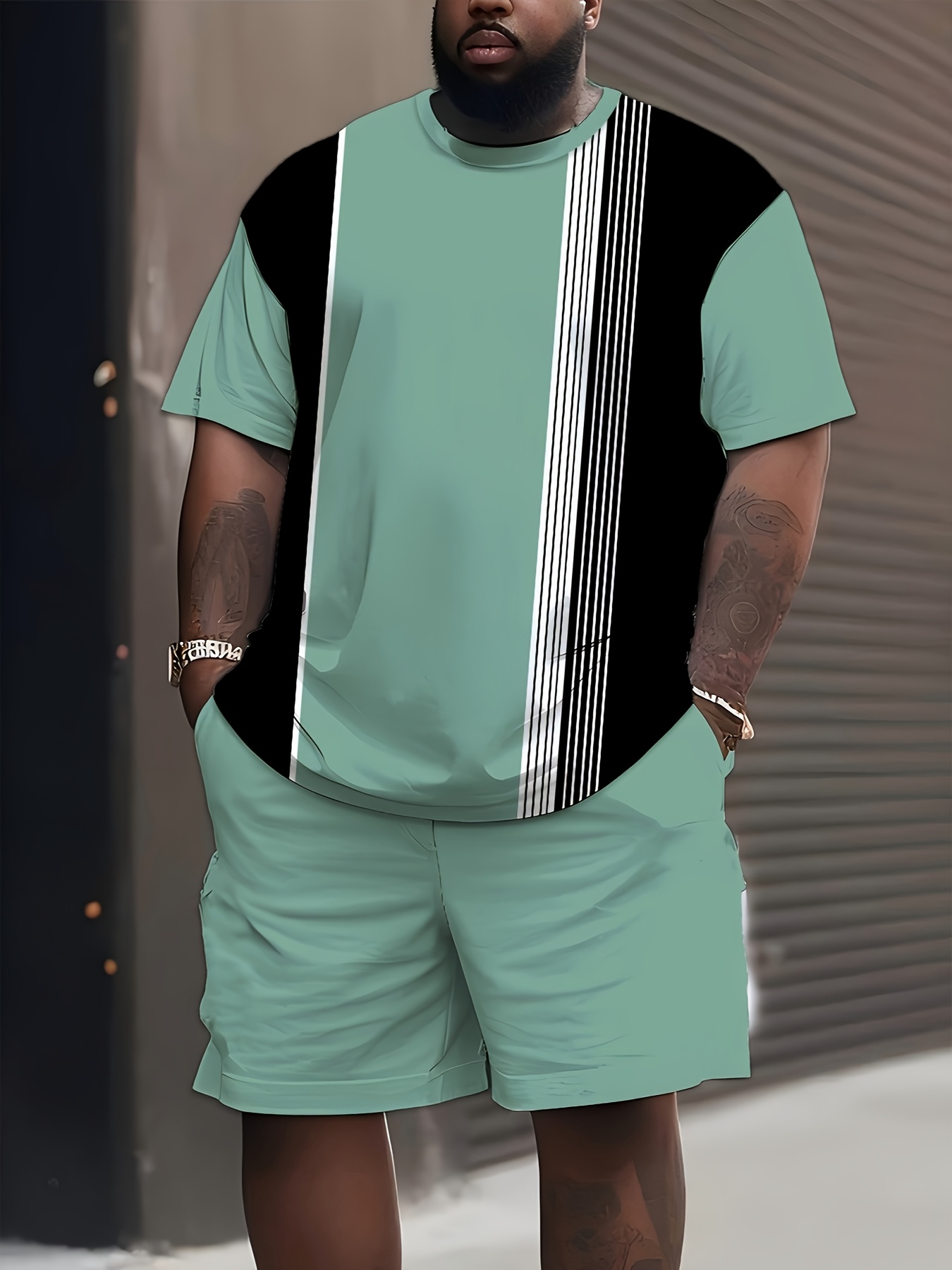 Summer Large Size Men's Clothi - 3D Printing Jersey avis et prix