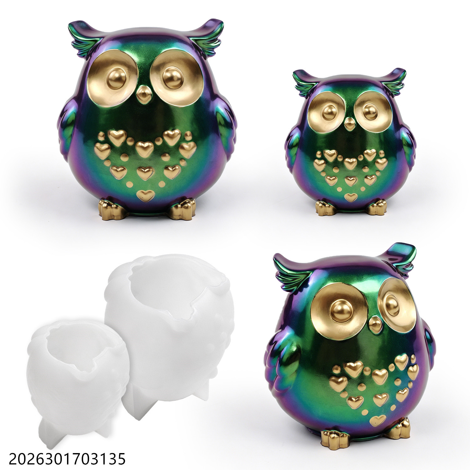 Owl Silicone Mold 3D Bird Shap - 3D Printing With Silicone avis et prix