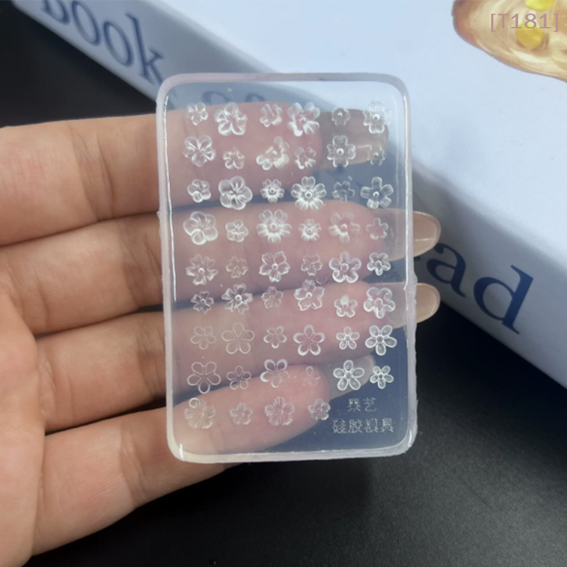 Pcs Silicone Nail Art Mold Flo - 3D Printing With Silicone avis et prix