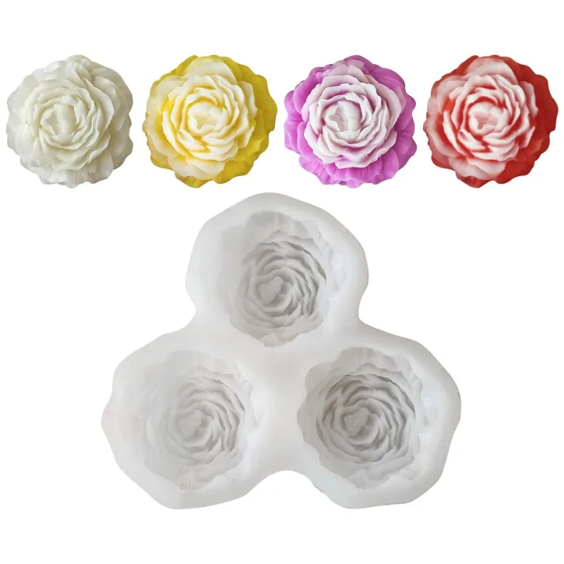 Peony Flower Candle Silicone M - 3D Printing With Silicone avis et prix